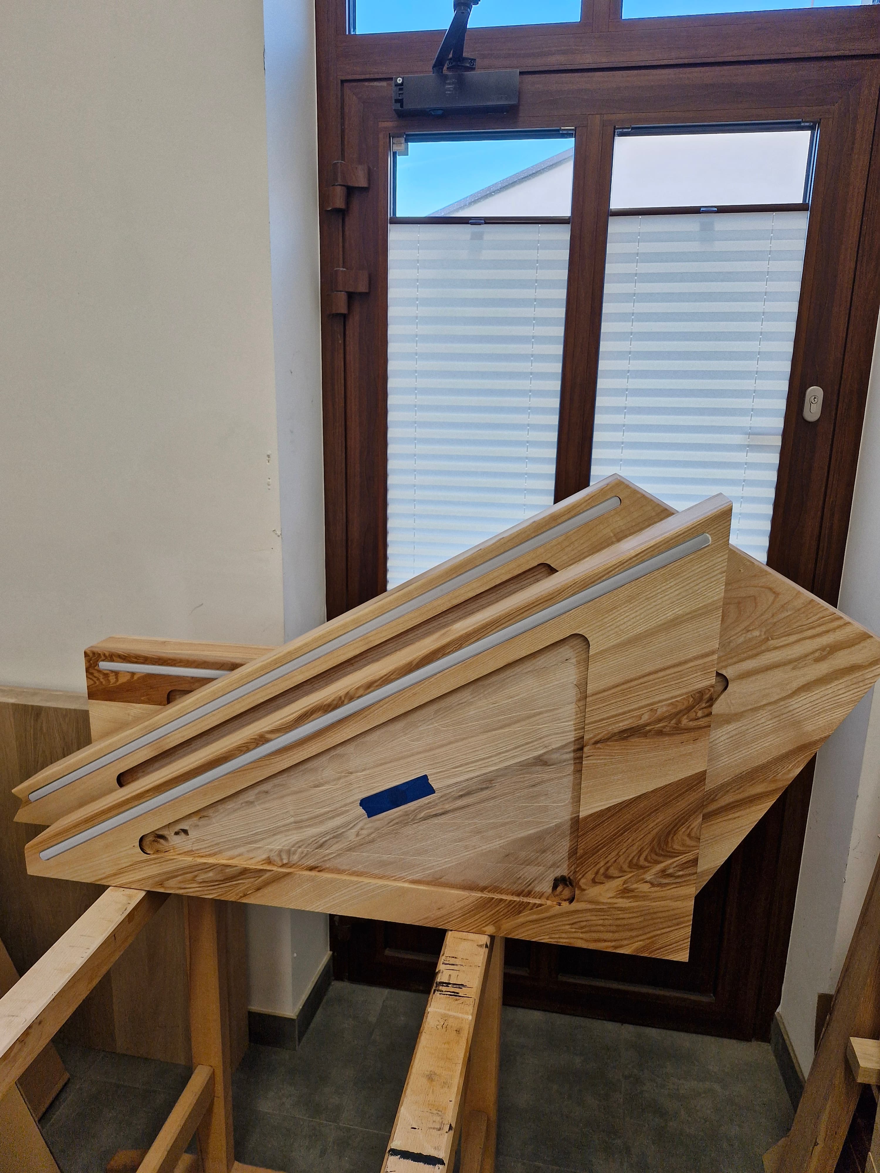 Réalisation Stepolia : marches et aménagement bois sur mesure. (51)