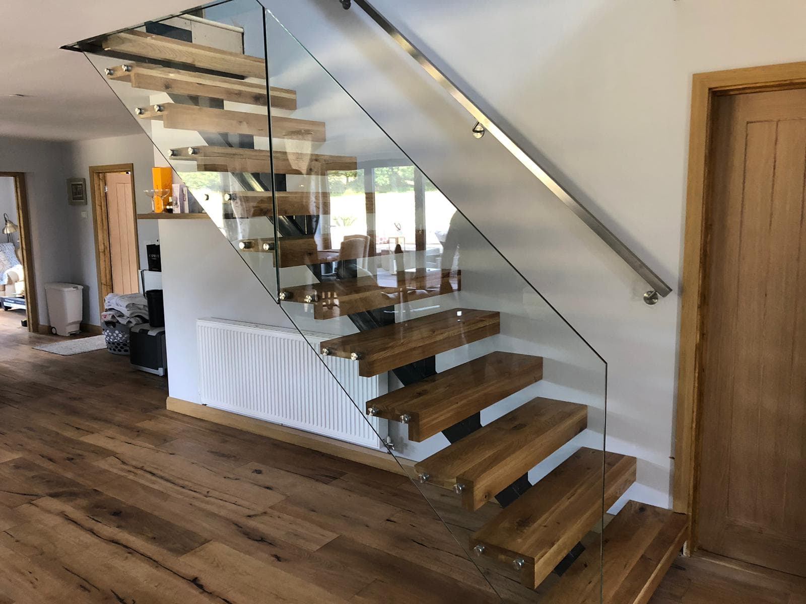 Réalisation Stepolia : marches et aménagement bois sur mesure. (2)